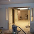 Purcellville French Doors Drywalled